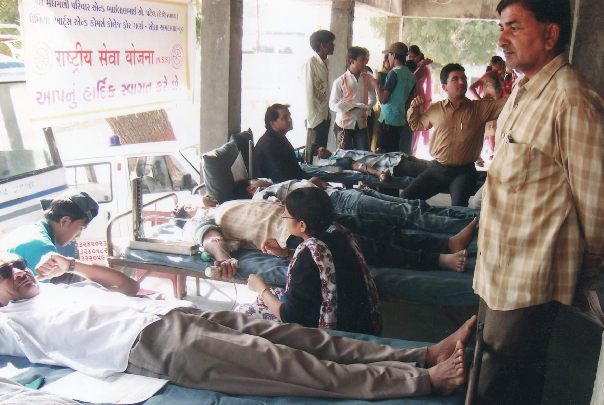 Blood Units collected in Camps